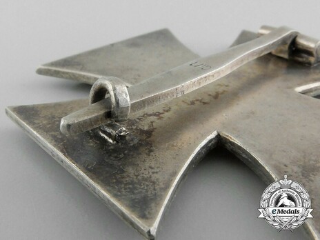 Iron Cross I Class, by Deschler (L/10) Reverse Detail