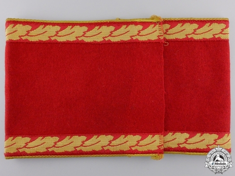 NSDAP Leiter eines Amtes Type II Reich Level Armband Reverse NSDAP Leiter eines Amtes Type II Reich Level Armband Reverse