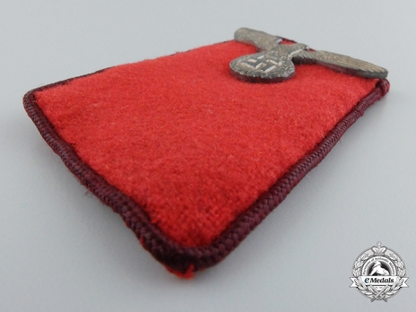 NSDAP Politischer Leiter-Anwärter (Parteimitglied) Type IV Gau Level Collar Tabs Obverse