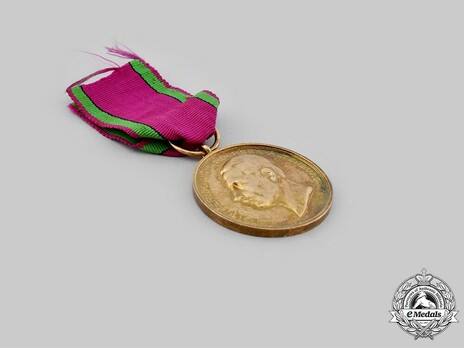 Saxe-Altenburg House Order Medals of Merit, Civil Division, Type IV, in Gold Obverse