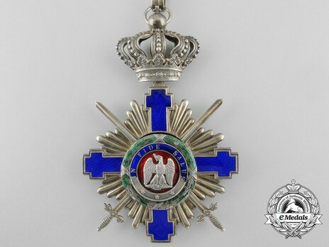 The Order of the Star of Romania, Type I, Military Division, Grand Cross Obverse