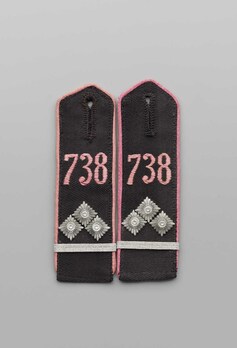 Motor HJ Obergefolgschaftsführer Shoulder Boards Obverse
