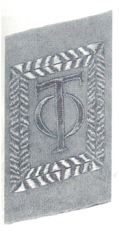 Organisation Todt Einsatzleiter Collar Tabs Obverse