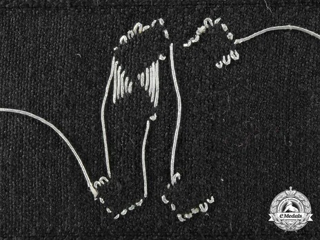 RAD Regional Sleeveband (Rhein version) Detail Letter Reverse