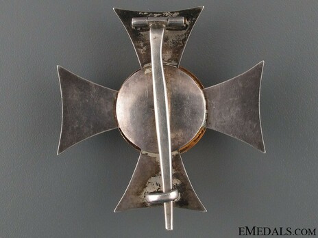 Order of Philip the Magnanimous, Type II, Honour Cross (in gold) Reverse 