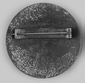 RADwJ 1939 Maidenhauptführerin Rank Brooch Reverse