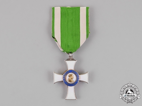 Albert Order, Type II, Civil Division, II Class Knight Obverse
