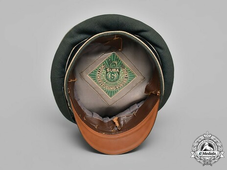 Waffen-SS Infantry NCO/EM's Visor Cap Interior