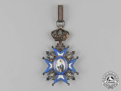 Order of Saint Sava, Type III, II Class Obverse