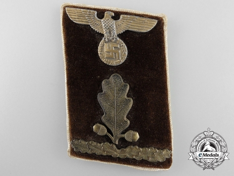 NSDAP Ober-Abschnittsleiter Type IV Kreis Level Collar Tabs Obverse