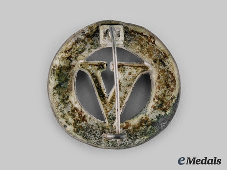 Badge of the V Army Corps Reverse
