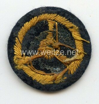 Kriegsmarine Enlisted Men Motor Transport Insignia Reverse
