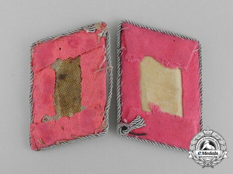 Luftwaffe Engineer Corps Hauptmann Collar Tabs (1935-1940 version) Reverse