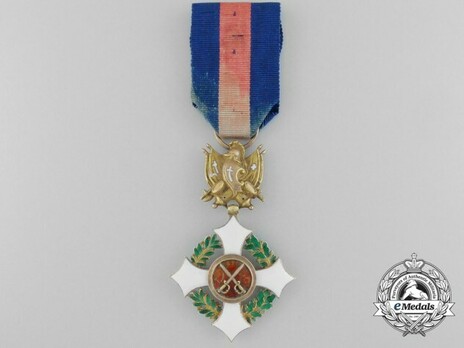 Military Order of Savoy, Type II, Officer Reverse