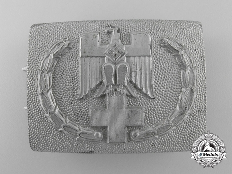 German Red Cross 2nd Pattern Enlisted Ranks Prototype Belt Buckle Obverse