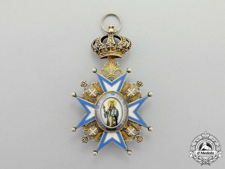 Order of Saint Sava, Type III, III Class Obverse