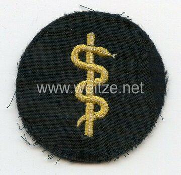 Kriegsmarine Enlisted Men Medical Insignia Reverse