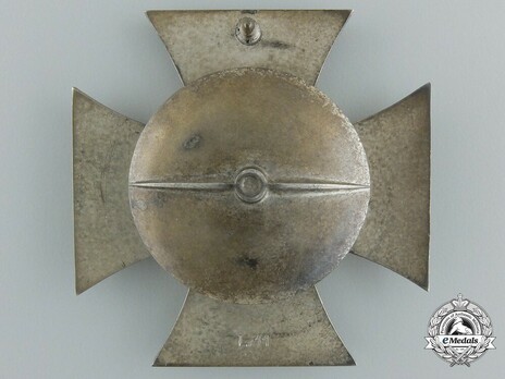 Iron Cross I Class, by W. Deumer (L/11, screwback) Reverse