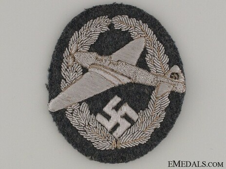 NSFK Motor Pilot's Badge, Type I Obverse