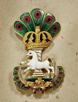 House Antecedent Order of Henry the Lion, Grand Cross (in gold)