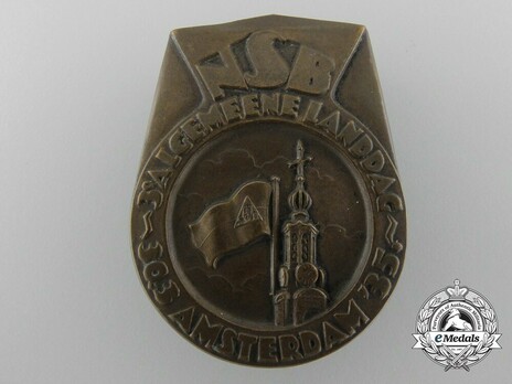 National Socialist Movement Diet Badge Obverse