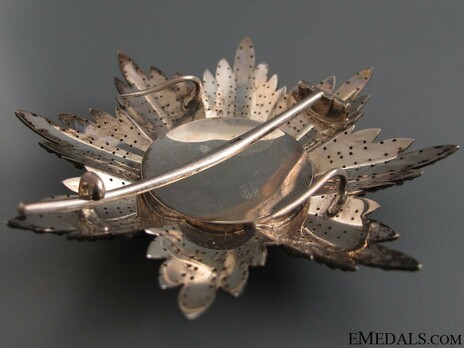 Order of the Redeemer, Type II, Grand Cross Breast Star Reverse