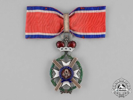 Order of the Cross of Takovo, Civil Division, III Class Obverse
