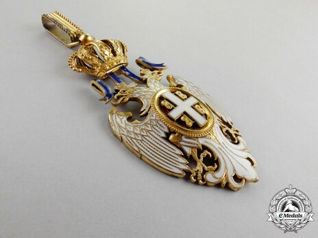 Order of the White Eagle, Type II, Civil Division, III Class Obverse Order of the White Eagle, Type II, Civil Division, III Class Obverse