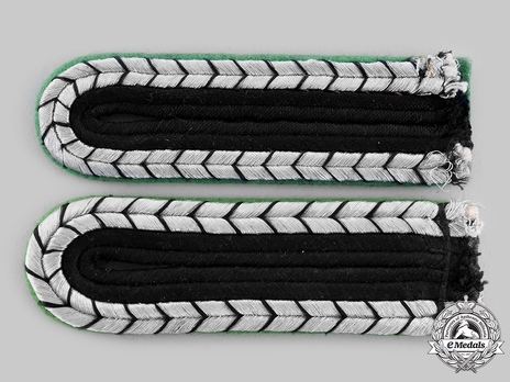 German National Police Wachtmeister Type II Shoulder Boards Obverse