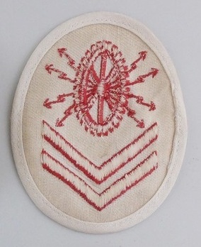 Kriegsmarine Electric Technics Course Grade III Insignia Type II Reverse