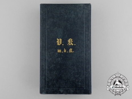 Merit Cross "1849", Type II, I Class Cross (with crown) Case of Issue