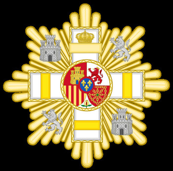 Grand Breast Cross Star (yellow distinction) Obverse