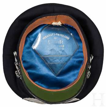 Luftwaffe Civilian Specialists Visor Cap Interior