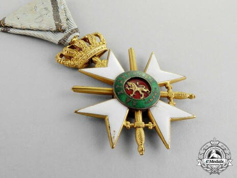 Military Order for Bravery, III Class Officer Reverse
