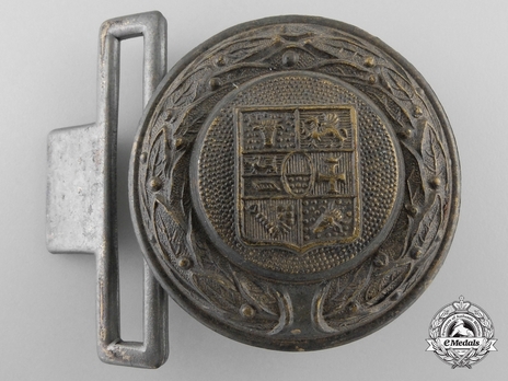 Firefighters Regional Officer Belt Buckle (Mecklenburg version) Obverse