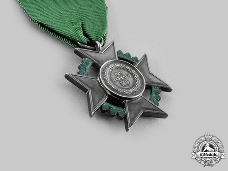 Decoration for Art and Science, I Class Silver Cross Reverse