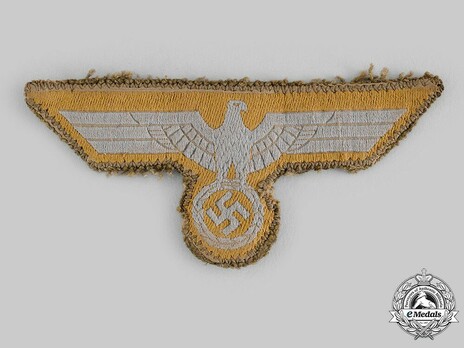 Afrikakorps Heer NCO/EM's Breast Eagle (Cut-Out Backing version) Obverse