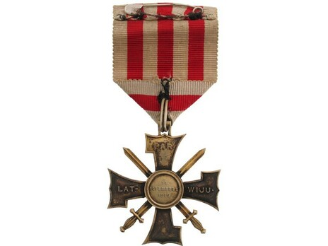 Military Order of the Bear Slayer, III Class (in silver gilt) Reverse