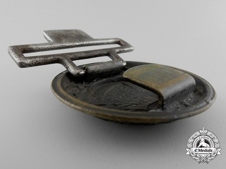 Firefighters Regional Officer Belt Buckle (Rhineland version) Reverse