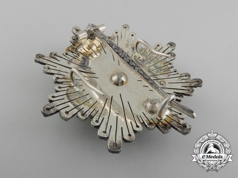 2nd Class Breast Star (white distinction) Reverse