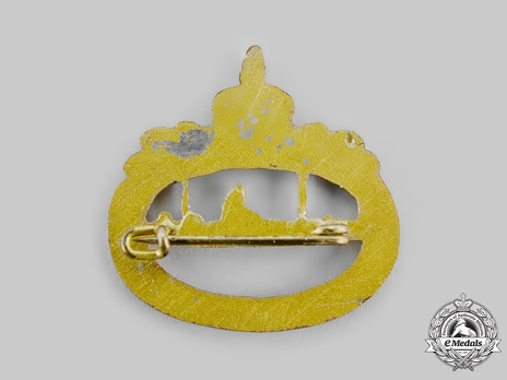 Submarine War Badge, by Prinzen Size Reverse