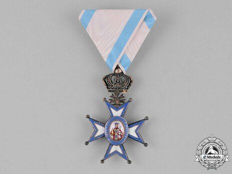 Order of Saint Sava, Type II, IV Class Obverse