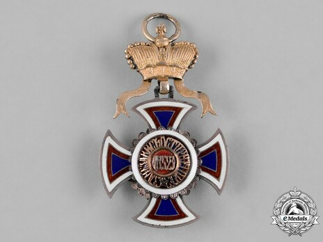 Order of Danilo I (Merit for the Independence), Type IV, IV Class, Officer Reverse