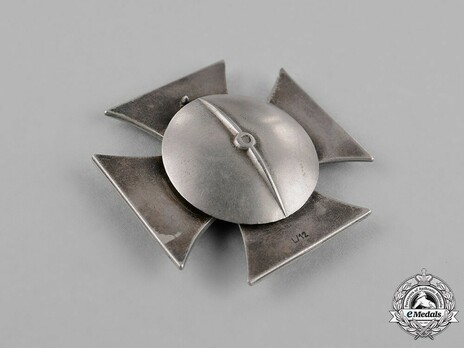 Iron Cross I Class, by C. E. Juncker (L/12, screwback) Reverse
