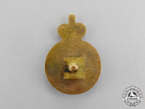 IV Class Badge Reverse