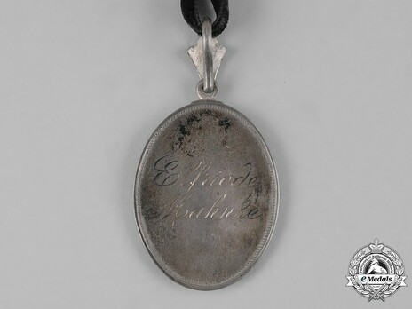 Service Medal for Midwives for 25 Years (1888-1917) Reverse