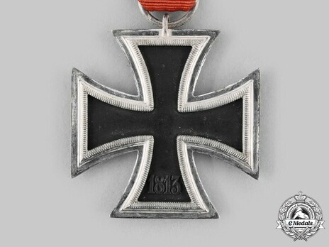 Iron Cross II Class, by Steinhauer & Lück, #4, L/16 (no lug, "4") Reverse