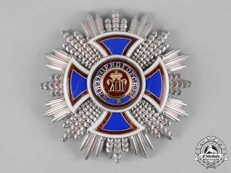 Order of Danilo I (Merit for the Independence), Type IV, II Class, Grand Officer Breast Star Obverse