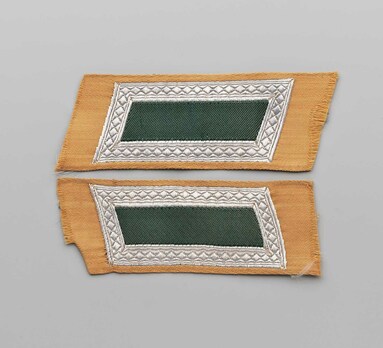 German Army Turk Leutnant Collar Tabs (North Caucasus version) Obverse