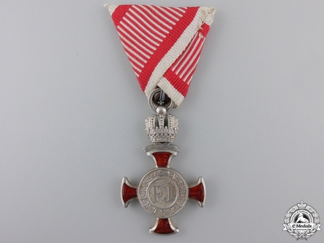 Merit Cross "1849", Type III, Military Division, III Class Cross (with crown) by Rozet & Fischmeister